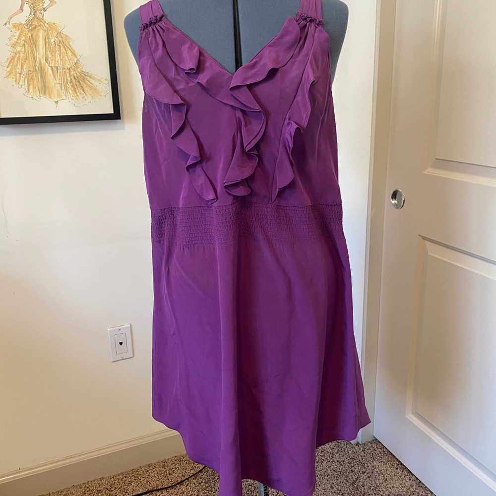 Purple dress